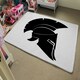 image 4 of Roman Helmet (Rug) Black | Medium: 80x150cm