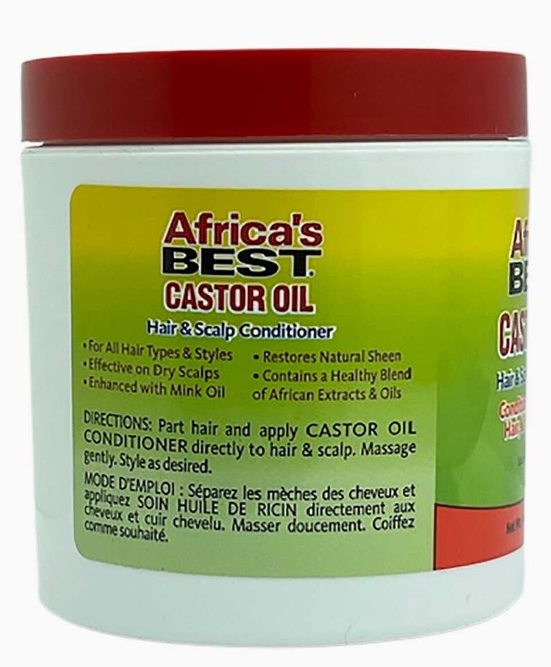 image 1 of Africas Best Castor Oil Hair And Scalp Conditioner 149 g | Cream | 1