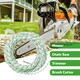 image 5 of SPARES2GO Pull Cord 3.5mm x 100m Starter Rope Recoil Lawnmower Chainsaw Strimmer Blower