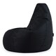 image 3 of icon Recliner Indoor Outdoor Bean Bag Black Bean Bag Chair Black