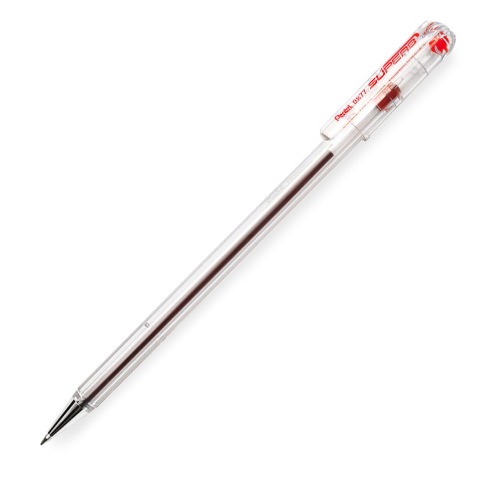 image 1 of Pentel BK77 Superb Ballpoint Pens 0.7mm Pack of 12