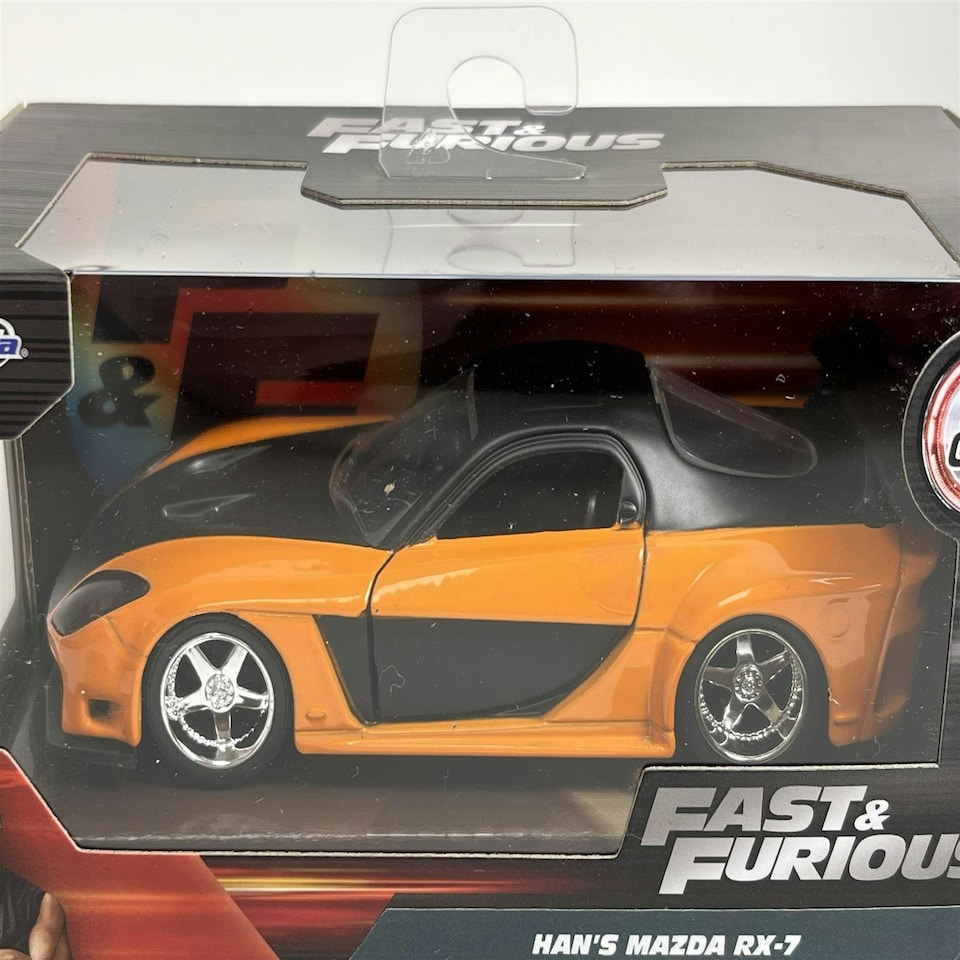 image 1 of Fast and Furious Hans Mazda RX7 13 cm Jada 30736