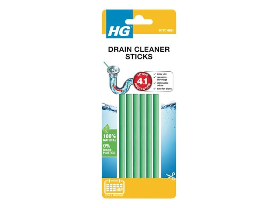 image 1 of HG Drain Cleaner Sticks