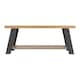 image 2 of Eddie Coffee Table - L55 x W110 x H45 cm - Grey/Sonoma Effect Brown