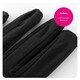 image 3 of Long Black Spandex Gloves | Black | 6