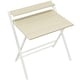 image 1 of Yaheetech 2-Tier Foldable Computer Desk w/ Monitor Shelf