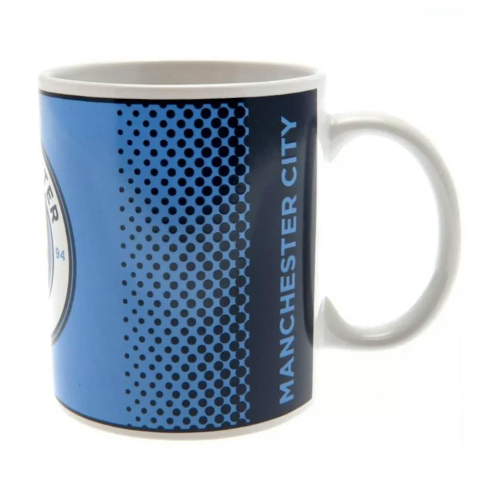 image 1 of Manchester City FC Fade Mug Blue