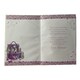 image 2 of Open Female Celebrity Styled Silver Foil Finished Birthday Card