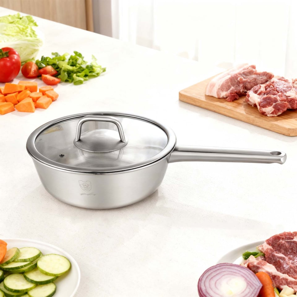 image 1 of HomeKing JadeBamboo Vik-24 CM Sautepan