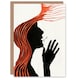 image 1 of Deaf Culture Conceptual Bright Abstract Him Her Birthday Card