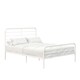 image 4 of Millie Metal Bed White, King Size