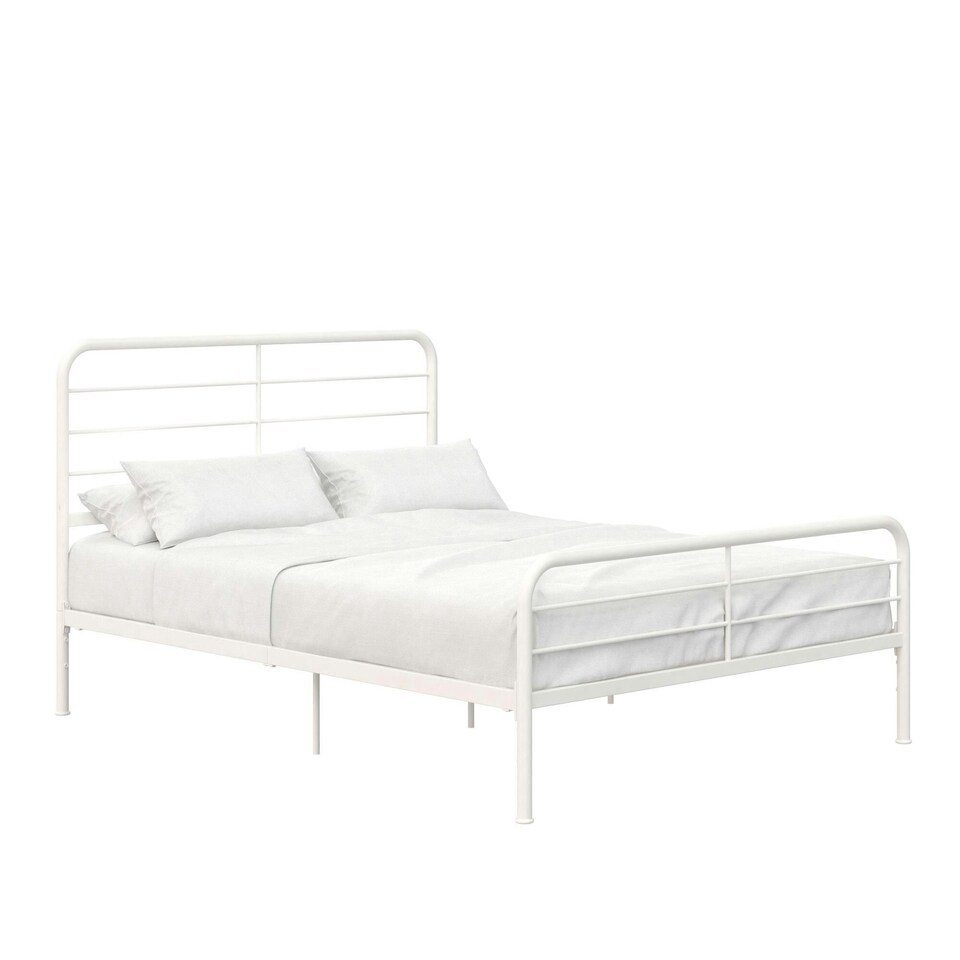 image 1 of Millie Metal Bed White, King Size