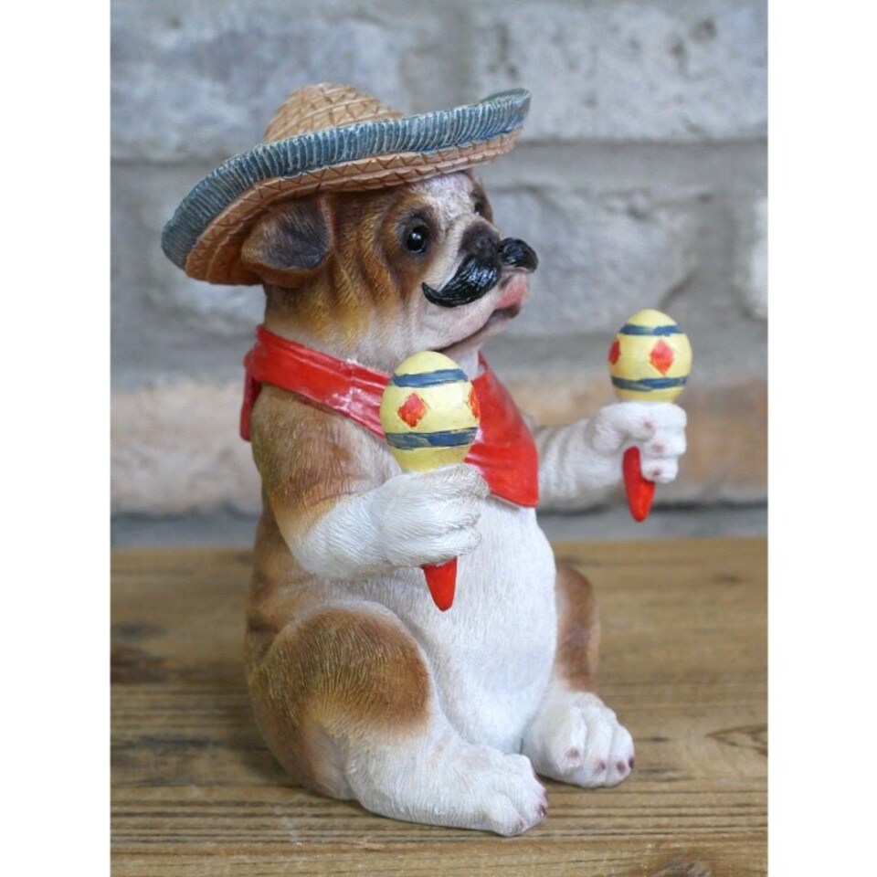 image 1 of Gifts Direct 2 U Mexican Bulldog Ornament | Brown
