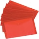 image 2 of Pack of 12 A4 Red Q-Connect Polypropylene Document Folder