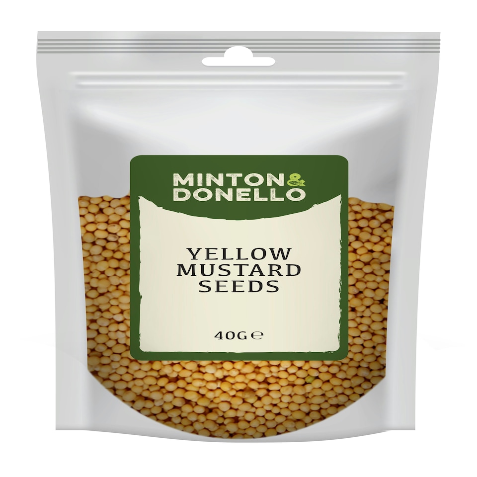 image 1 of Minton & Donello Yellow Mustard Seeds 10 x 40g