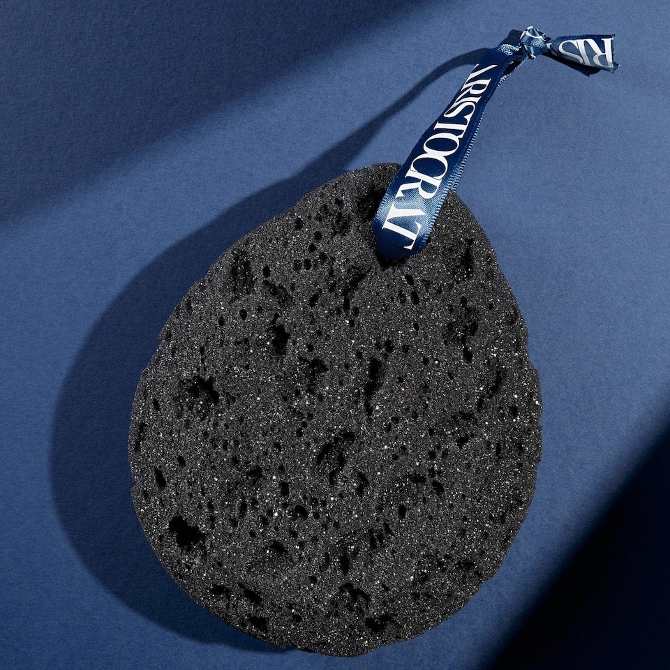 image 1 of Aristocrat Charcoal Bath & Shower Sponge | Black