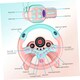 image 6 of Kids Pretend Driving Steering Wheel Toy – Backseat Car Playset with Lights, Sounds & Music, 360° Rotation, Suction Cup Mount