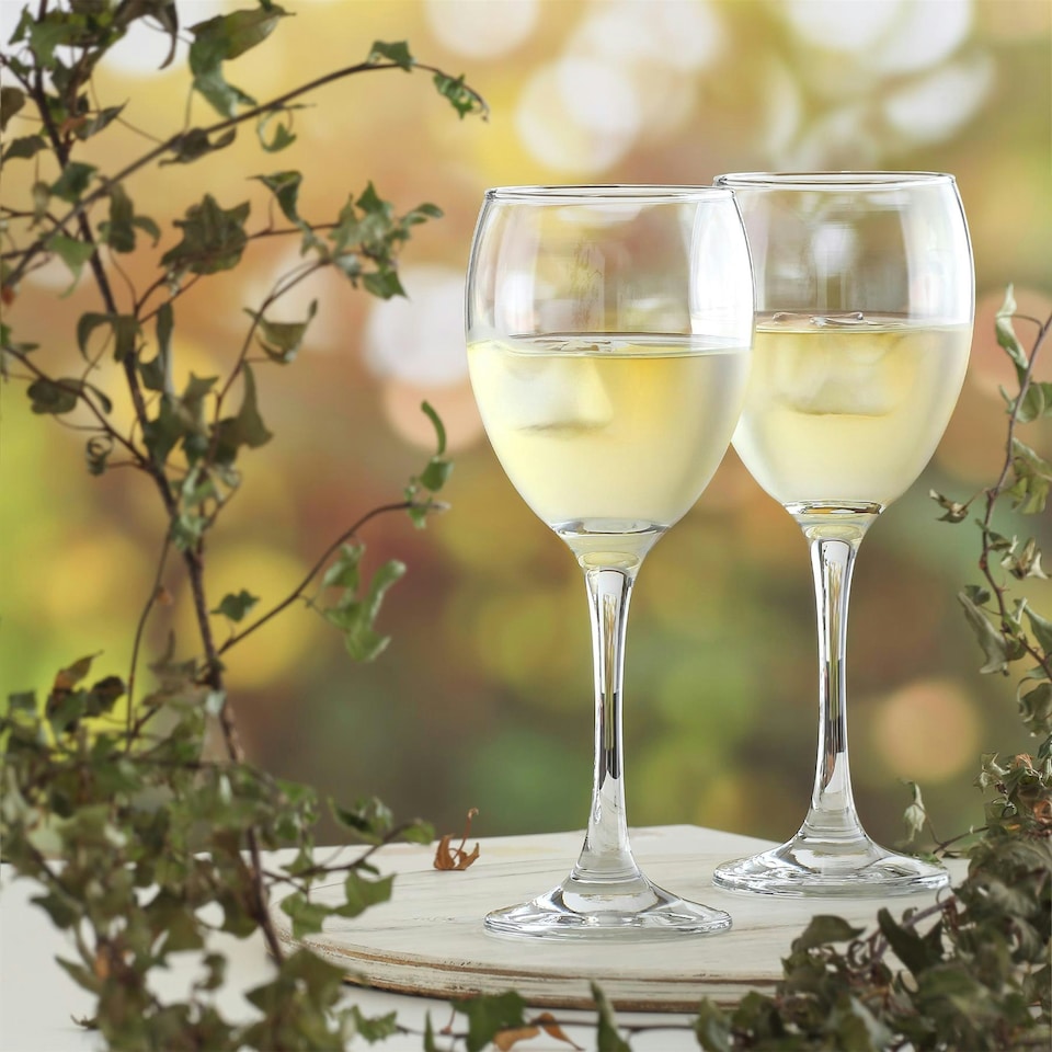 image 1 of LAV Empire White Wine Glasses - 245ml - Pack of 6