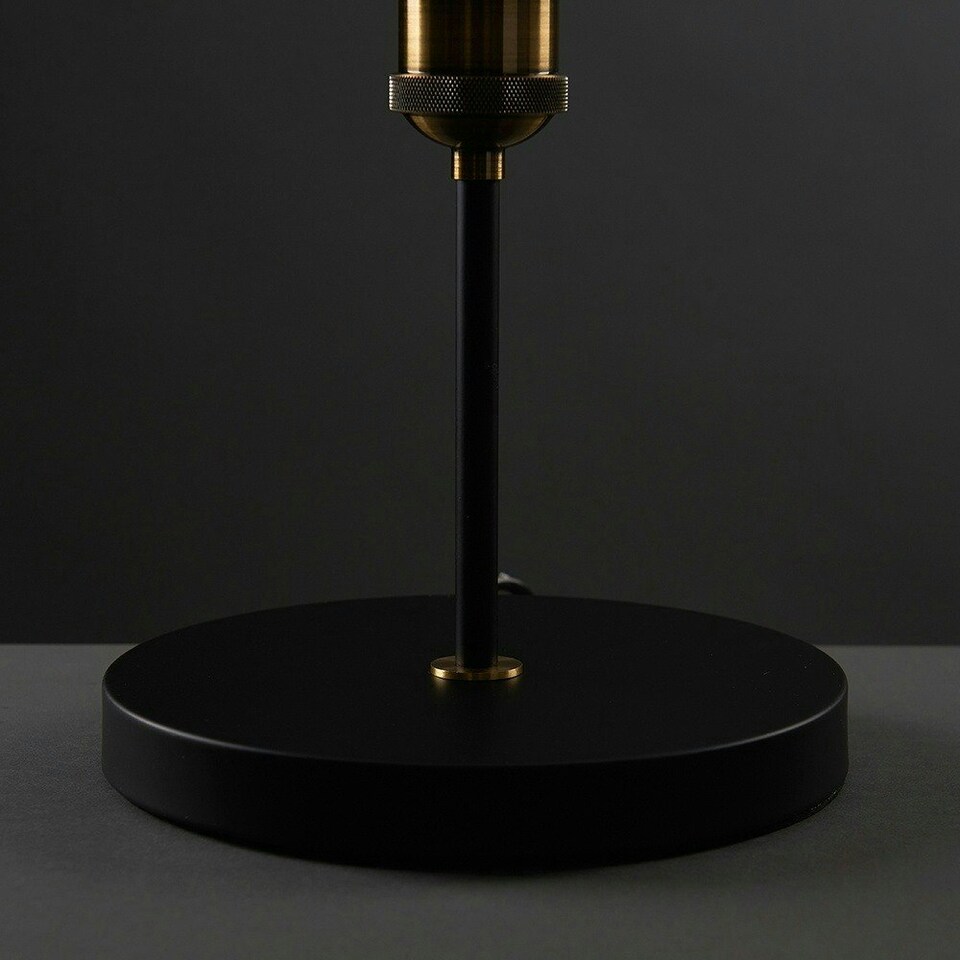 image 1 of ValueLights Sheridan Industrial Black Table Lamp