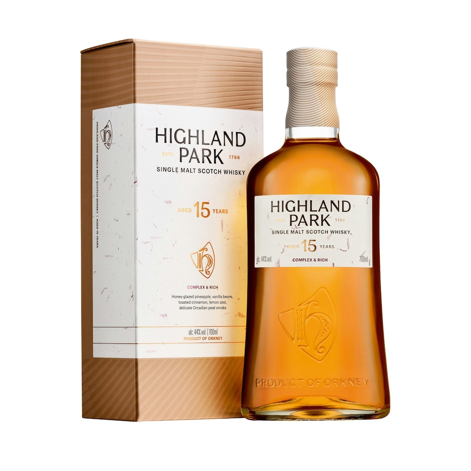 image 1 of Highland Park - Single Malt Scotch 15 year old Whisky