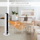 image 4 of HOMCOM 2200W Indoor Tower Space Heater 10-49°C Timer  Thermostat Oscillating