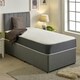 image 3 of Linear Cool Touch Hybrid Mattress - 20cm Deep, Soft Firmness Grey | Double