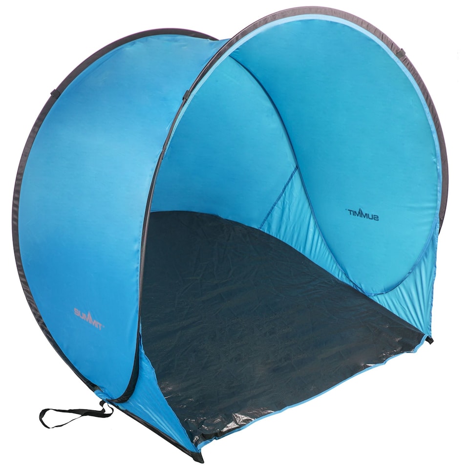 image 1 of VFM e-Store Blue Pop-Up Beach Shelter - SPF 50 Portable Sun Shade