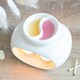 image 2 of Something Different Ceramic Double Oil Burner - Off White - 10cm x 10.5cm x 14cm