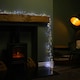 image 4 of 12.4m 960 LED ClusterBrights Christmas Lights with Timer in Warm & Cool White Clear Cable