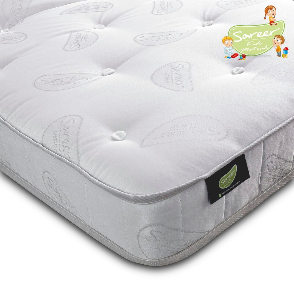 image 1 of Sareer Kids Aspire Pocket Sprung Mattress 3FT White | Single