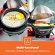 image 6 of GEEPAS 3-in-1 Egg Boiler Poacher, Panini Sandwich Press & 1.8L Electric Kettle Kitchen Combo Set