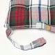 image 5 of Homescapes 4 x Seat Pads Luxury Cotton Tartan Indoor Outdoor Garden Dining Cushion | Red | 40 x 40 cm | 4