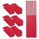 image 1 of SPARES2GO Power Sweeper Brushes for WESTWOOD COUNTAX Lawn Tractor Mower 5086 Bristles x 60 Red