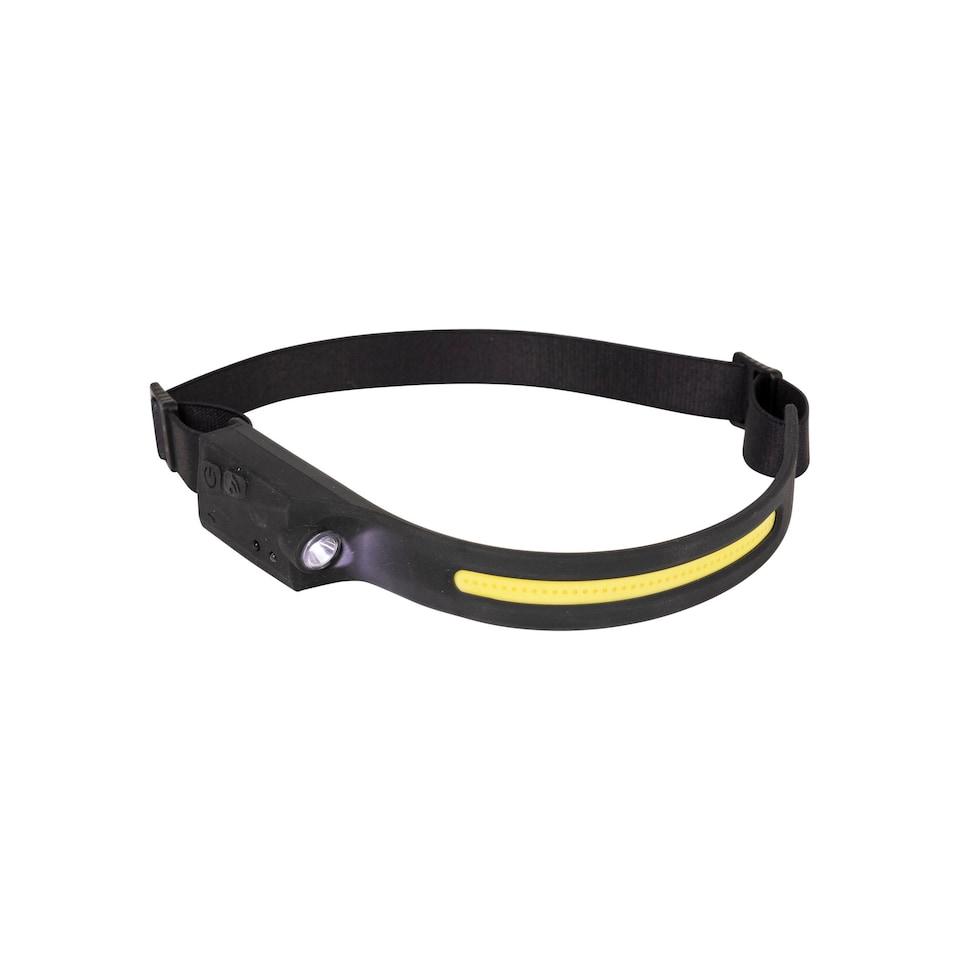 image 1 of Trespass Pharus 2 in 1 Head Torch | Black | Black/Yellow | One Size | 1