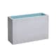 image 4 of Primrose Tall Trough Style Zinc Planter with Plastic Insert 90cm