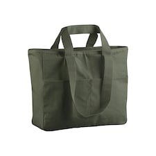 Westford Mill Cargo Double Handle Tote Bag - Olive Green - One Size