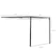 image 10 of Outsunny 3 x 3m Outdoor Lean To Pergola Retractable Canopy Wall Mounted Gazebo Patio Shelter Sun Shade, Cream White