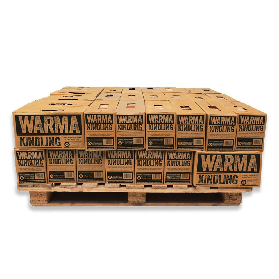 image 1 of Warma Kiln Dried Kindling Wood - 50 x Large Boxes