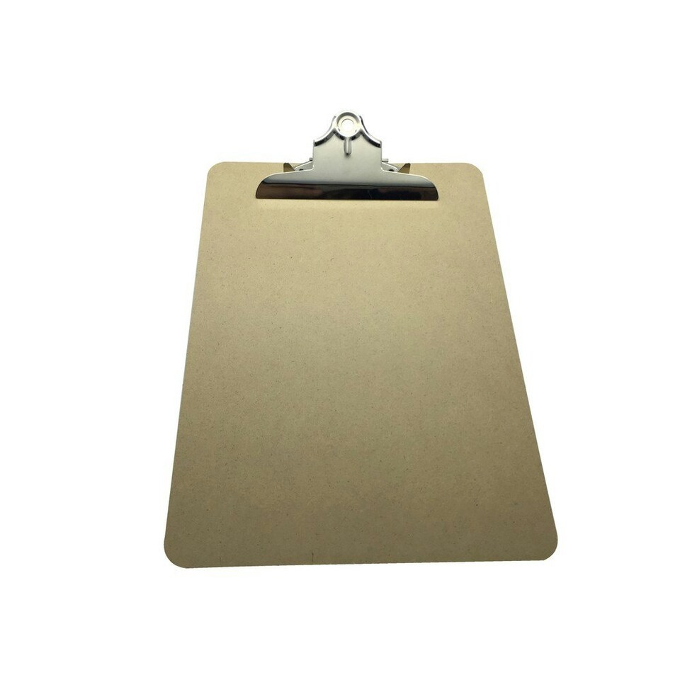 image 1 of Janrax A4 MDF Clipboard with Butterfly Clip