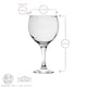 image 3 of LAV Misket Gin & Tonic Glasses - 645ml - Clear - Pack of 6