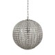 image 3 of Giliola 1 Light Pendant Chrome and Clear Ceiling Light