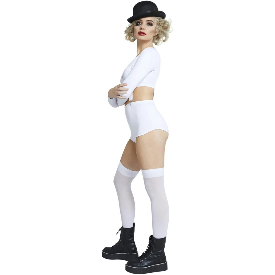 image 1 of Fever Womens/Ladies Cult Classic Costume Set - White - M M