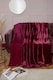 image 2 of Dyed Mink Faux Fur Polyester Super Soft Cosy Plain Throw | Purple | M | 1