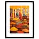 image 1 of Spice Market Herbs Spices Colourful Kitchen 9x7" Black Framed Wall Art Print