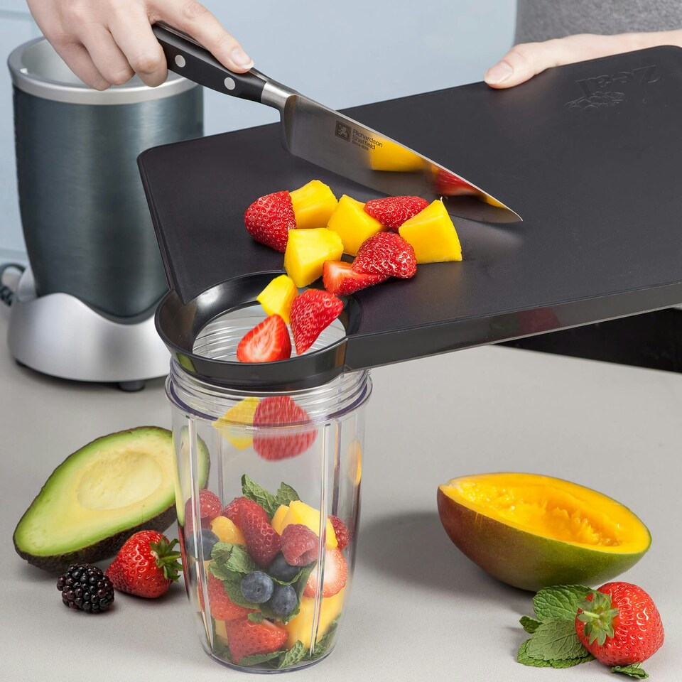 image 1 of Zeal Straight to Pan™ Chopping Board, Small | Red