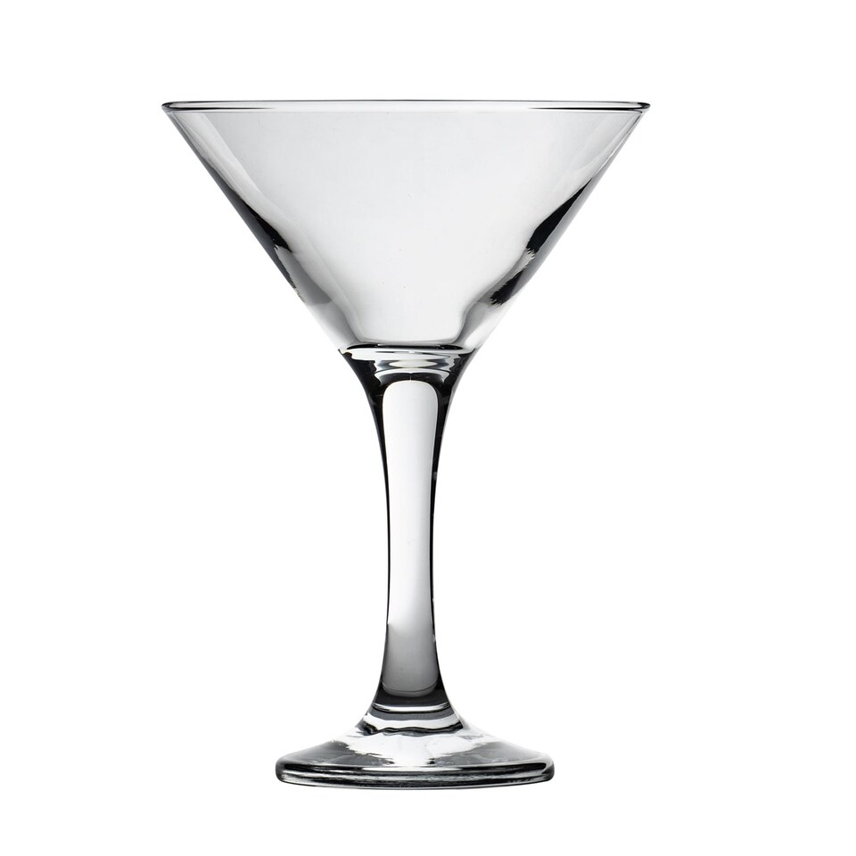 image 1 of Rink Drink  Martini Glasses - 175ml - Clear - Pack of 6