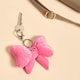 image 4 of OHS Sweetie Pie Bag Charm Keyring Soft Fleece Keychain