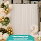 image 6 of Portable Pipe & Drape Frame, Backdrop Stand Set for Weddings - 4m x 8m