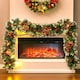 image 4 of Living and Home Artificial Spruced Christmas Garland Holiday Decoration