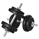 image 1 of HOMCOM 20KG Adjustable Dumbbells Weight Set Hand Weight for Body Fitness